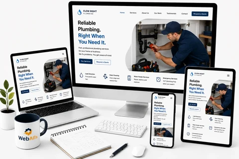 Web Development for plumbers in Toronto